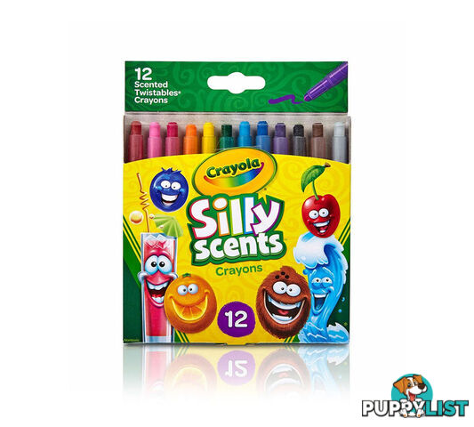 Crayola Silly Scents Twistable Crayons 12 Pack - Bs529612 - 071662196127