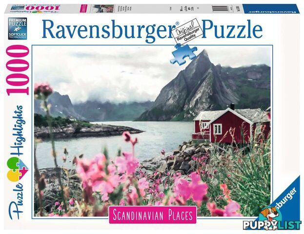 Ravensburger - Lofoten Norway Jigsaw Puzzle 1000pc Rb16740 - 4005556167401