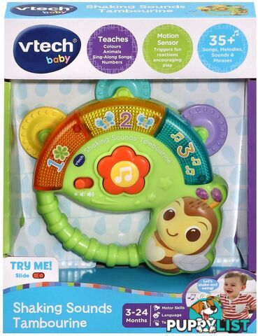 Vtech - Shaking Sounds Tambourine - Tn80558603006 - 3417765586033