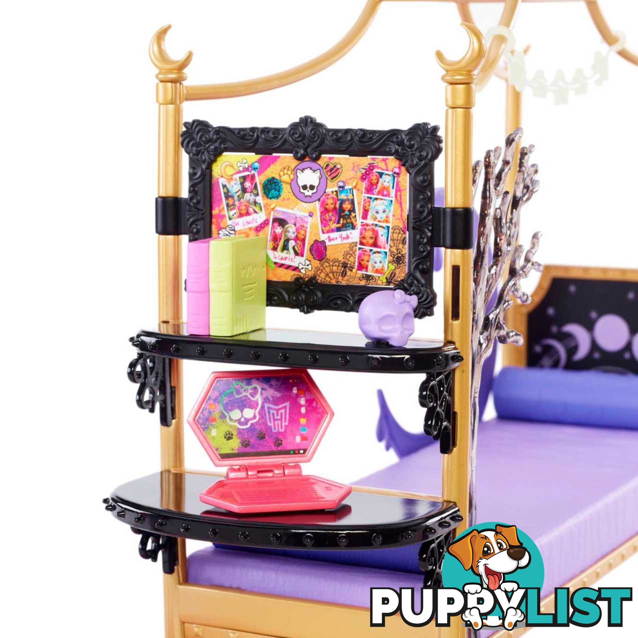 Monster High - Toys Clawdeen Wolf Bedroom Playset - Mahhk64 - 194735069842