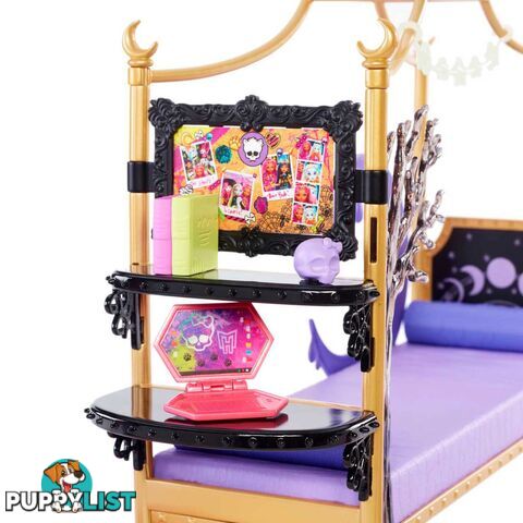 Monster High - Toys Clawdeen Wolf Bedroom Playset - Mahhk64 - 194735069842