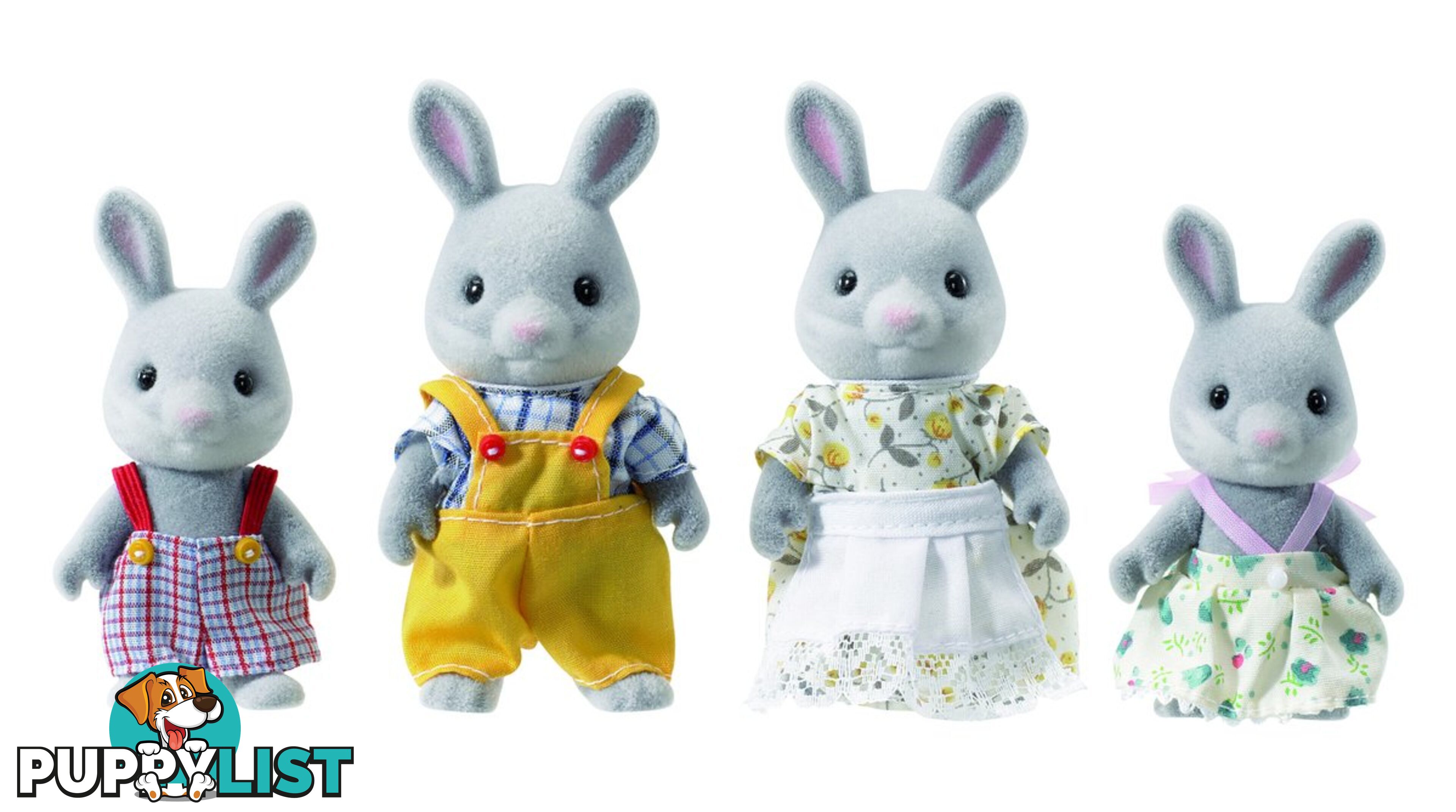 Sylvanian Families - Cottontail Rabbit Family Sf4030 - 5054131040300