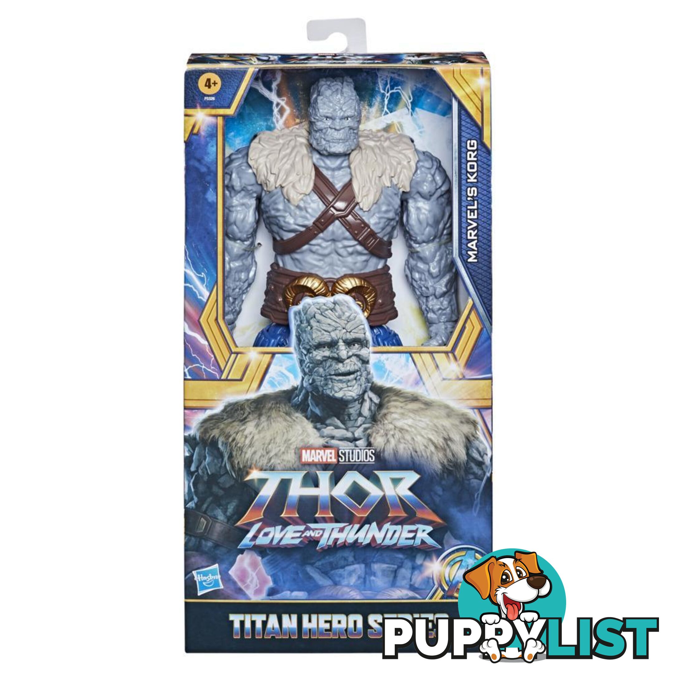 Marvel Avengerstitan Hero Series Korg 12inch Thor Love And Thunder Figure Hasbro - Hbf53265loo - 5010993983094