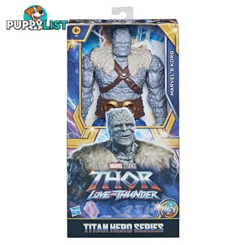 Marvel Avengerstitan Hero Series Korg 12inch Thor Love And Thunder Figure Hasbro - Hbf53265loo - 5010993983094