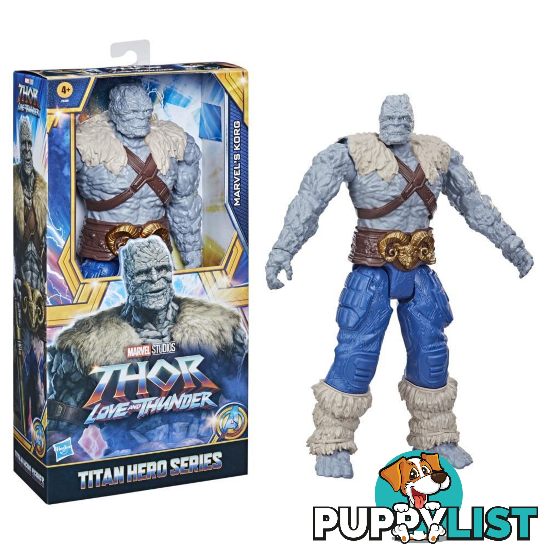 Marvel Avengerstitan Hero Series Korg 12inch Thor Love And Thunder Figure Hasbro - Hbf53265loo - 5010993983094