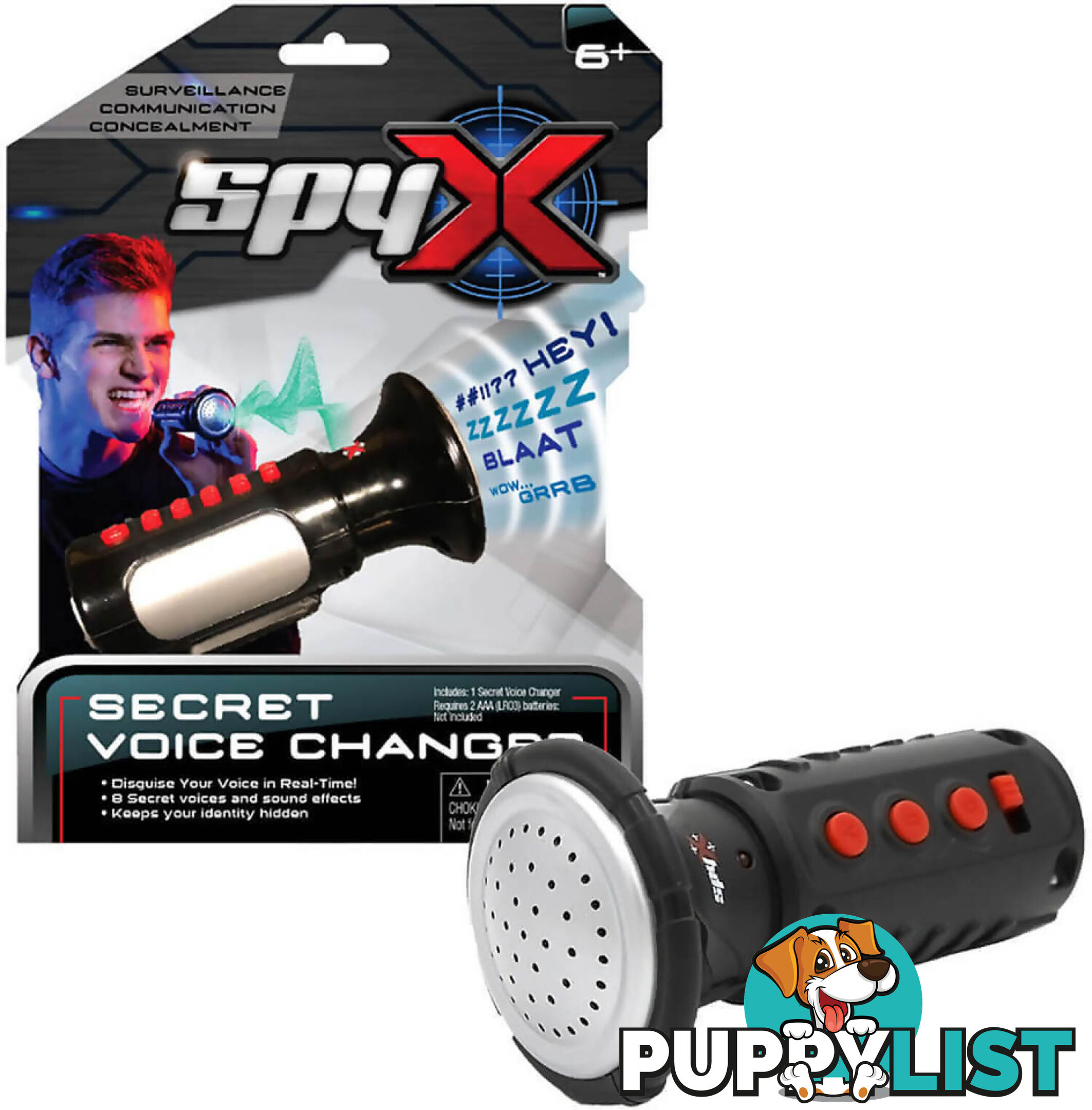 SpyX - Secret Voice Changer - Gdatm10537 - 840685105375