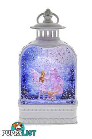 Cotton Candy -  Fairy & Dragon Med Glitter Lantern - Ccflnt46 - 9353468017266