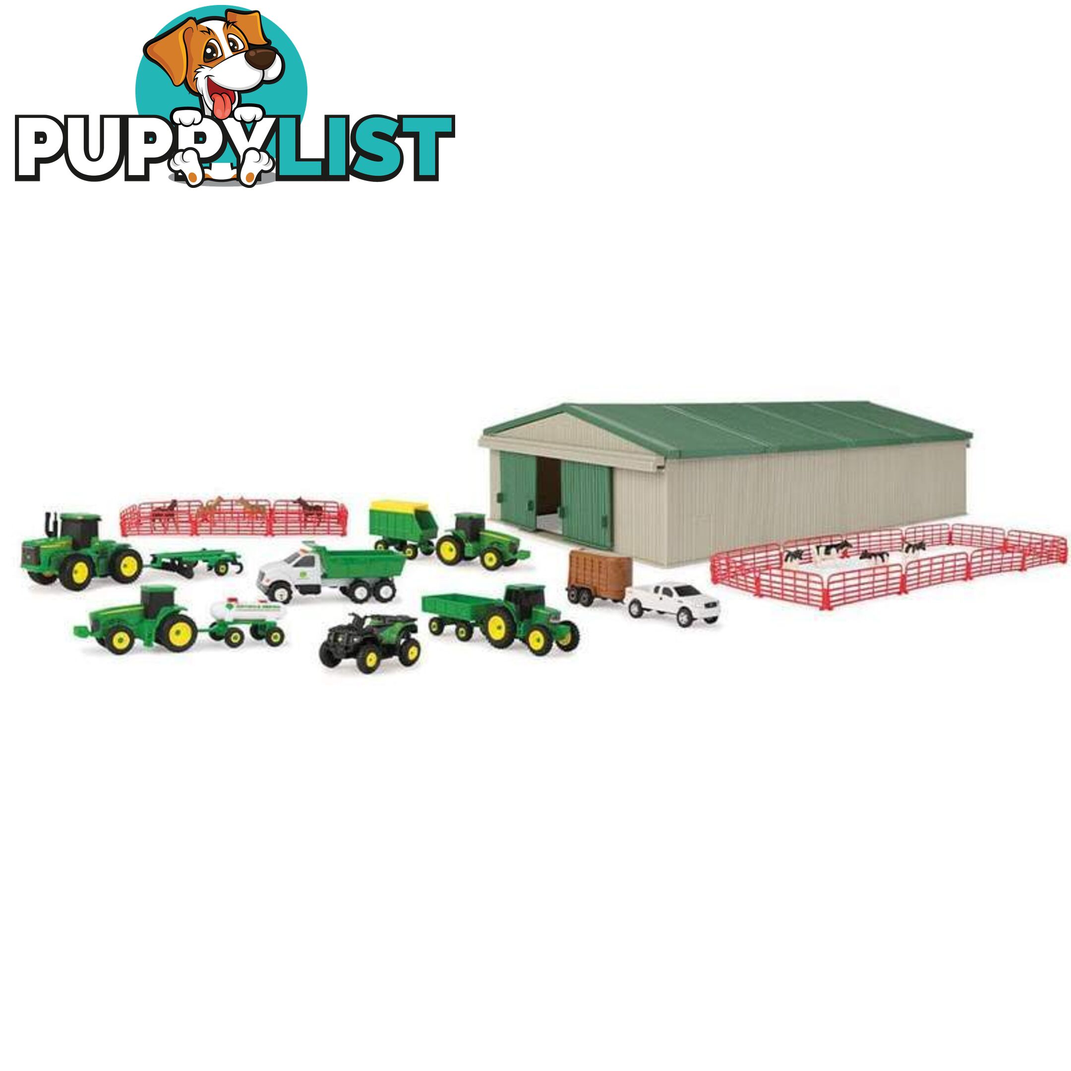 John Deere - Farm Toy Playset Lc46276 - 036881462767