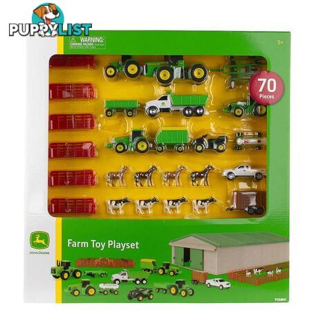 John Deere - Farm Toy Playset Lc46276 - 036881462767