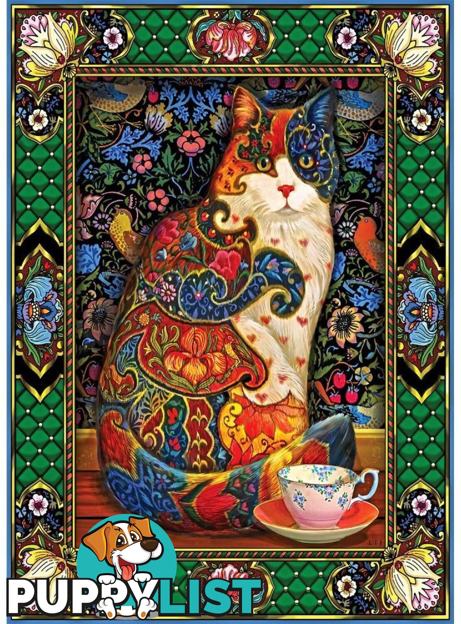 Holdson - Cat Fanciers - Painted Cats - Jigsaw Puzzle 1000 Pieces - Jdhol775415 - 9414131775415