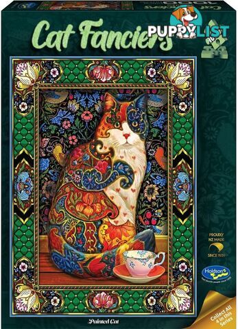 Holdson - Cat Fanciers - Painted Cats - Jigsaw Puzzle 1000 Pieces - Jdhol775415 - 9414131775415