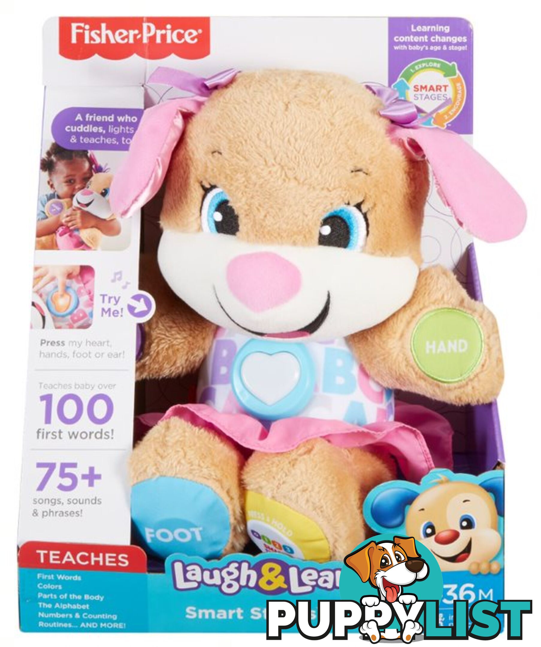 Fisher-Price Laugh And Learn Smart Stages Sis Mafdf22 - 887961466324