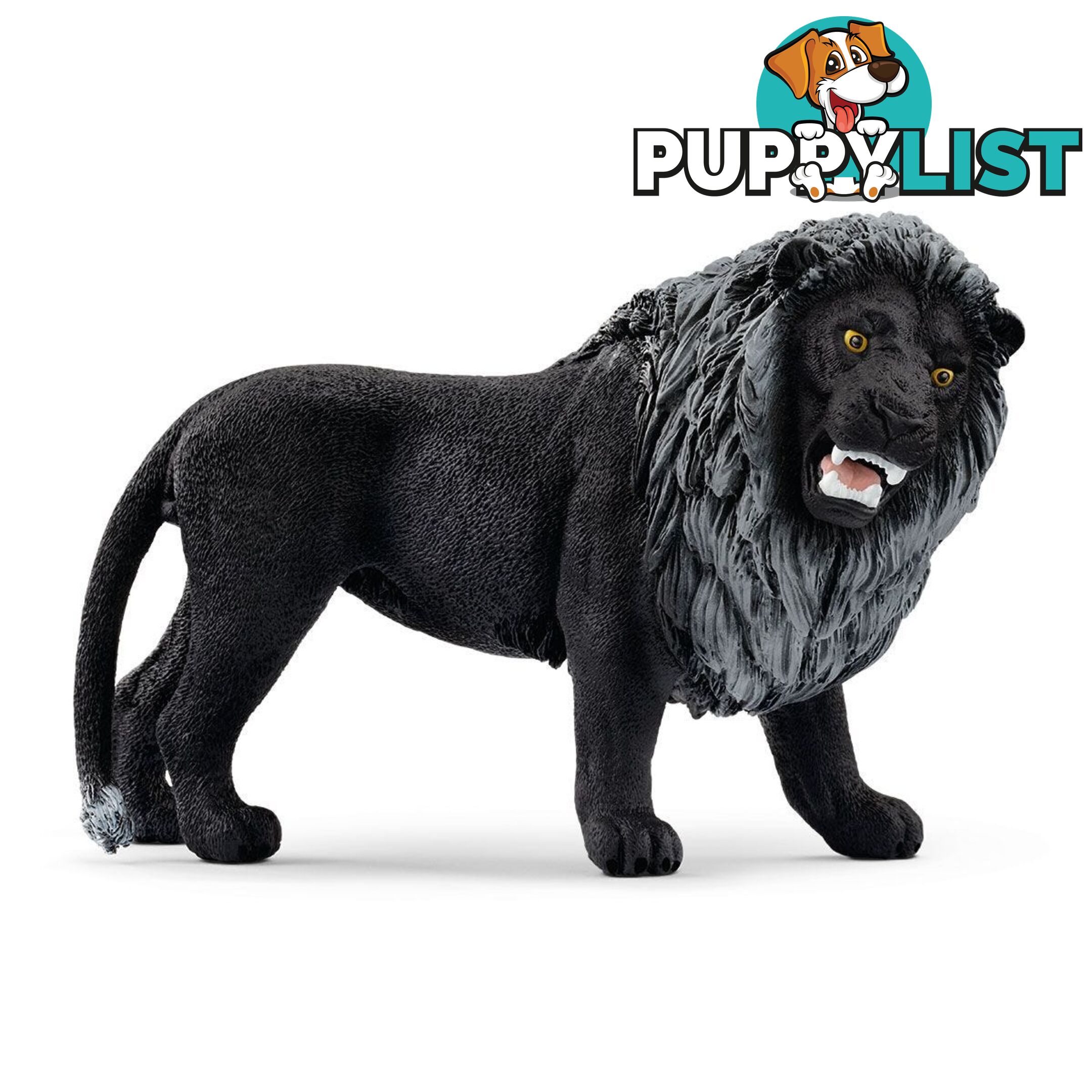 Schleich - Limited-Edition Midnight Lion Roaring Figurine - Mdsc72176 - 4059433622736