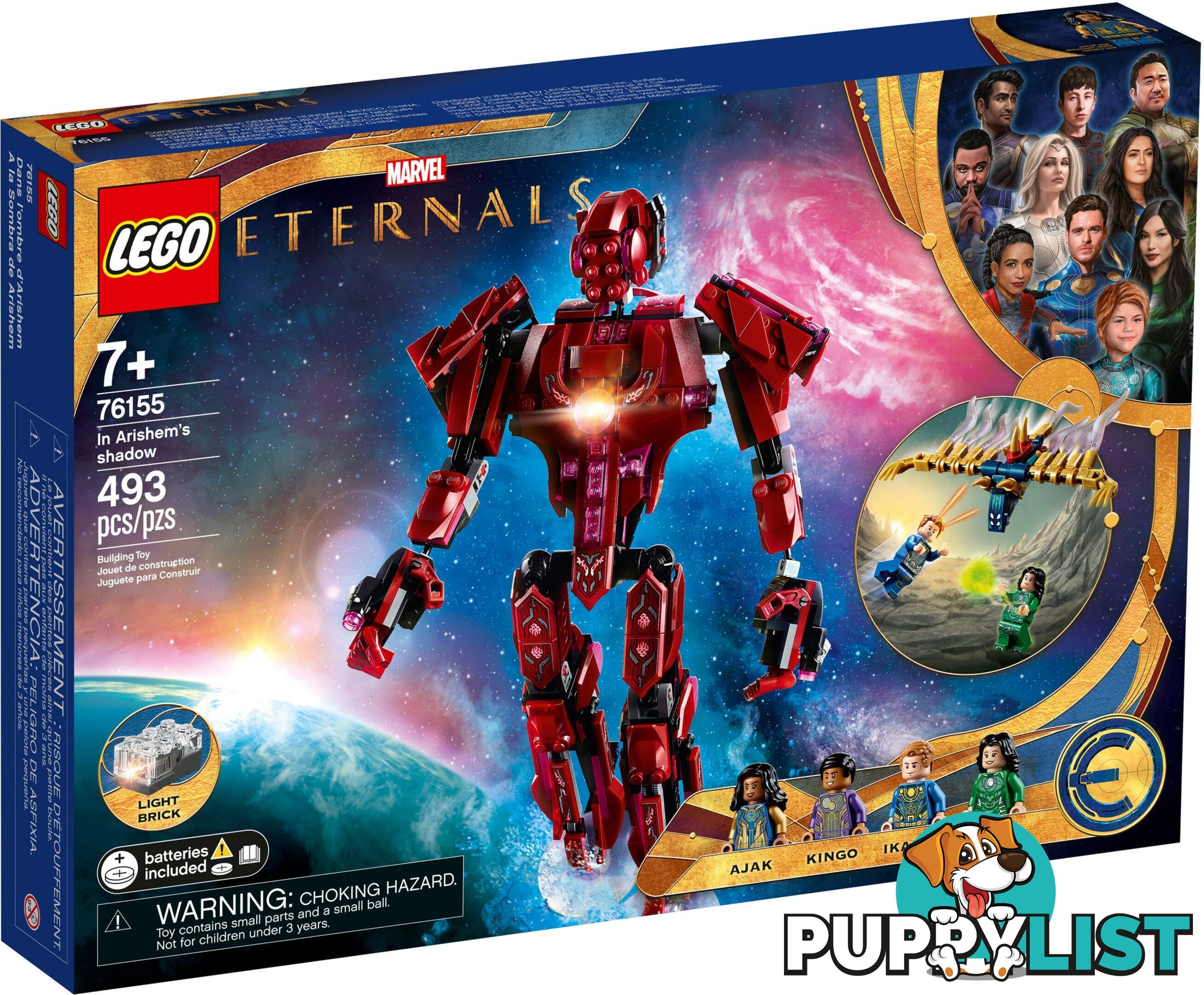 LEGO 76155 Marvel The Eternals In Arishemâ€™s Shadow - Marvel Eternals Super Heroes - 5702016619409