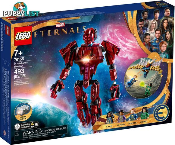 LEGO 76155 Marvel The Eternals In Arishemâ€™s Shadow - Marvel Eternals Super Heroes - 5702016619409