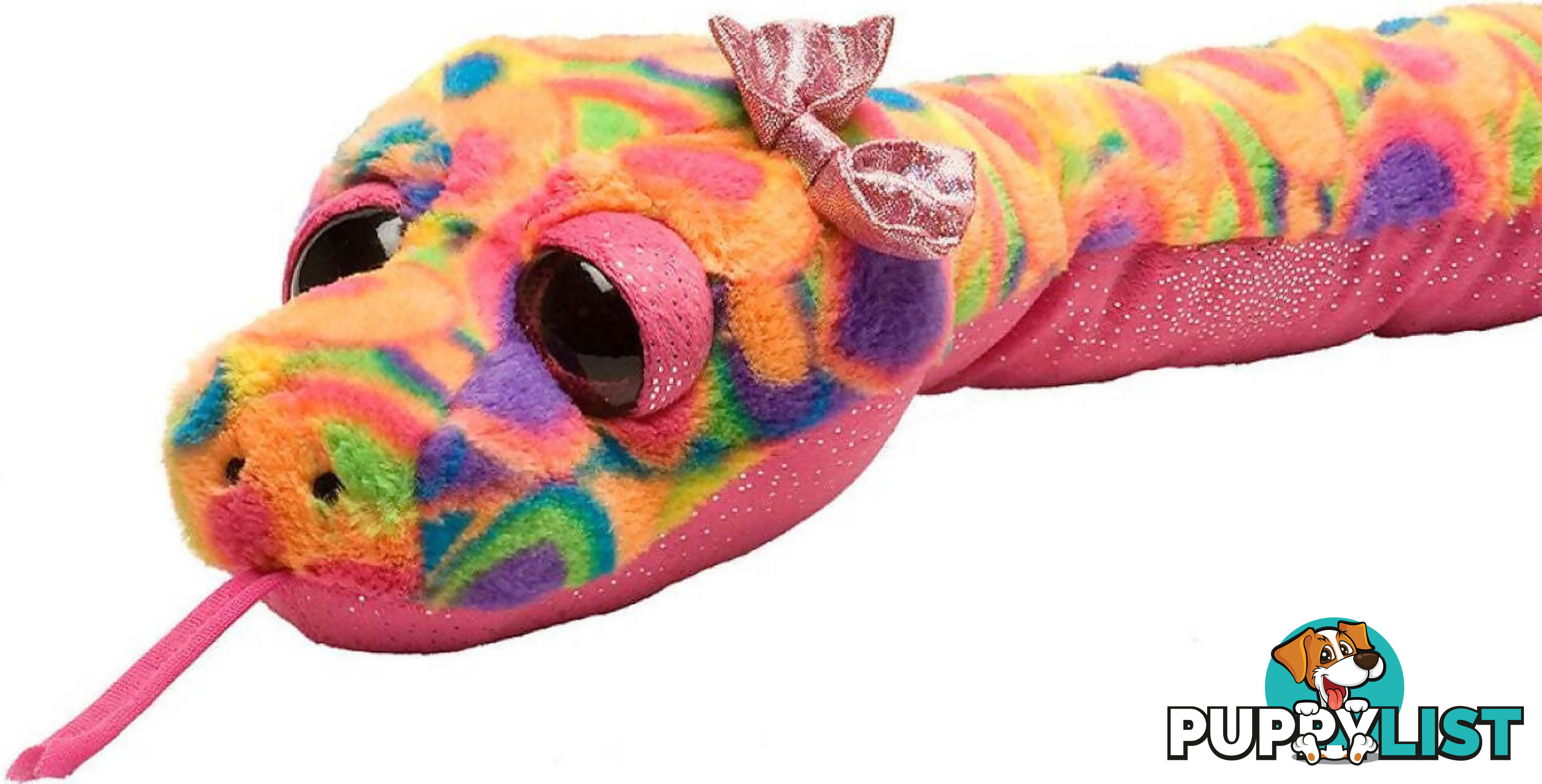 Wild Republic - Plush Snake Sweet Sassy Sherbert 137cm - Wr17159 - 092389171594