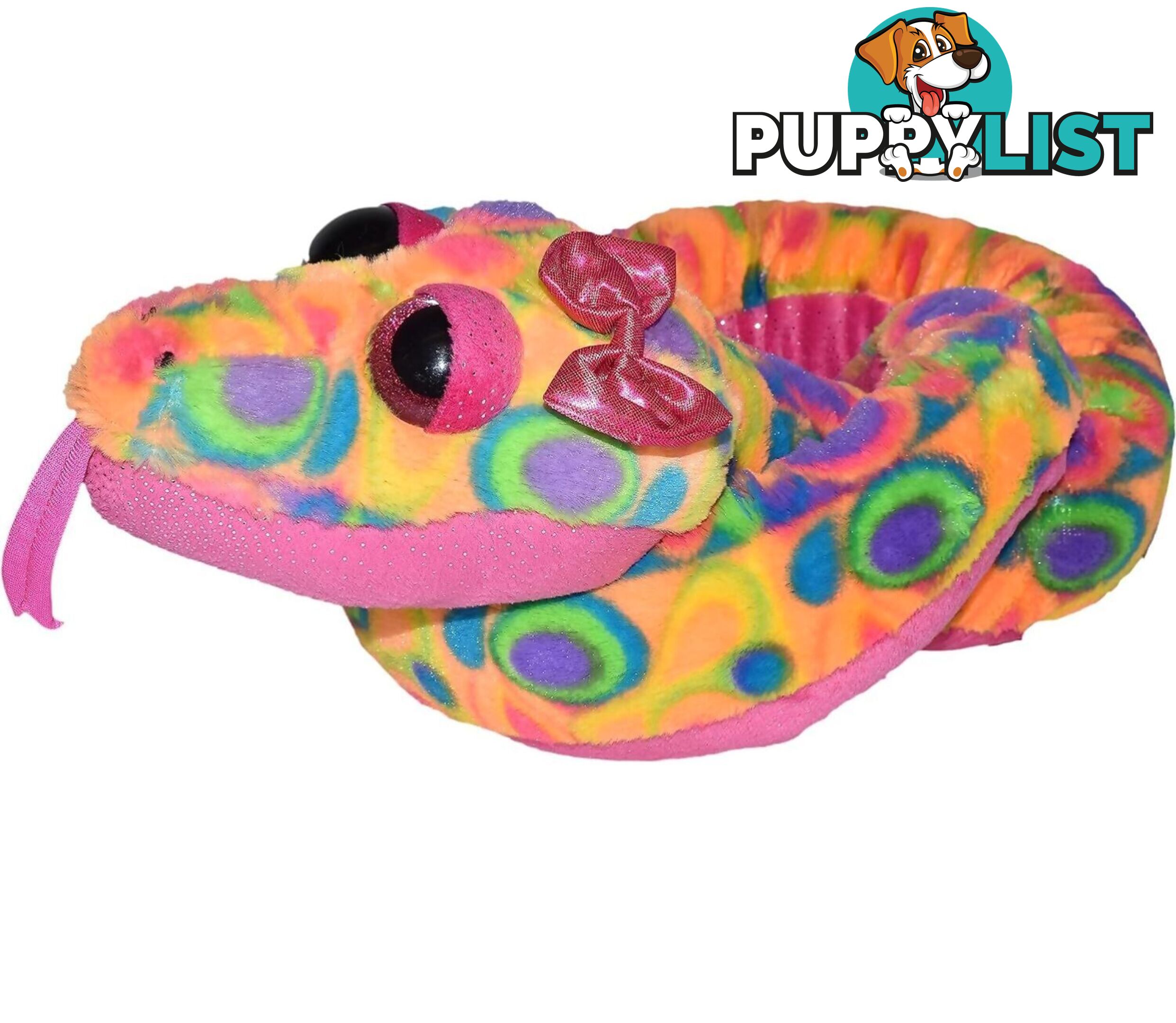 Wild Republic - Plush Snake Sweet Sassy Sherbert 137cm - Wr17159 - 092389171594