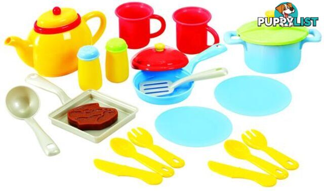 My First Kitchen Set 19 Piece Playgo Toys Ent. Ltd Art61112 - 4892401037206