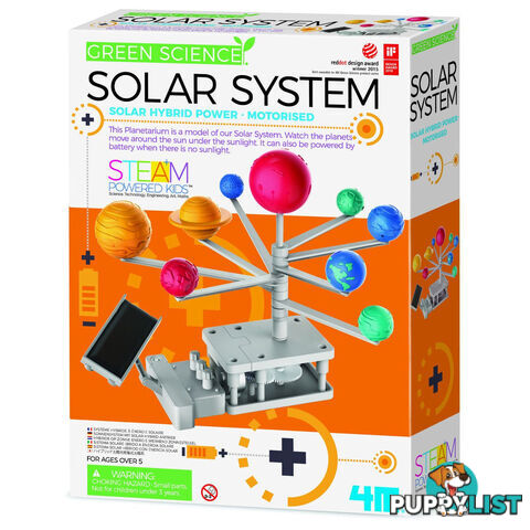 4m - Steam-powered Kids - Green Science Solar System - Green Energy Jpfsg3416 - 4893156034168