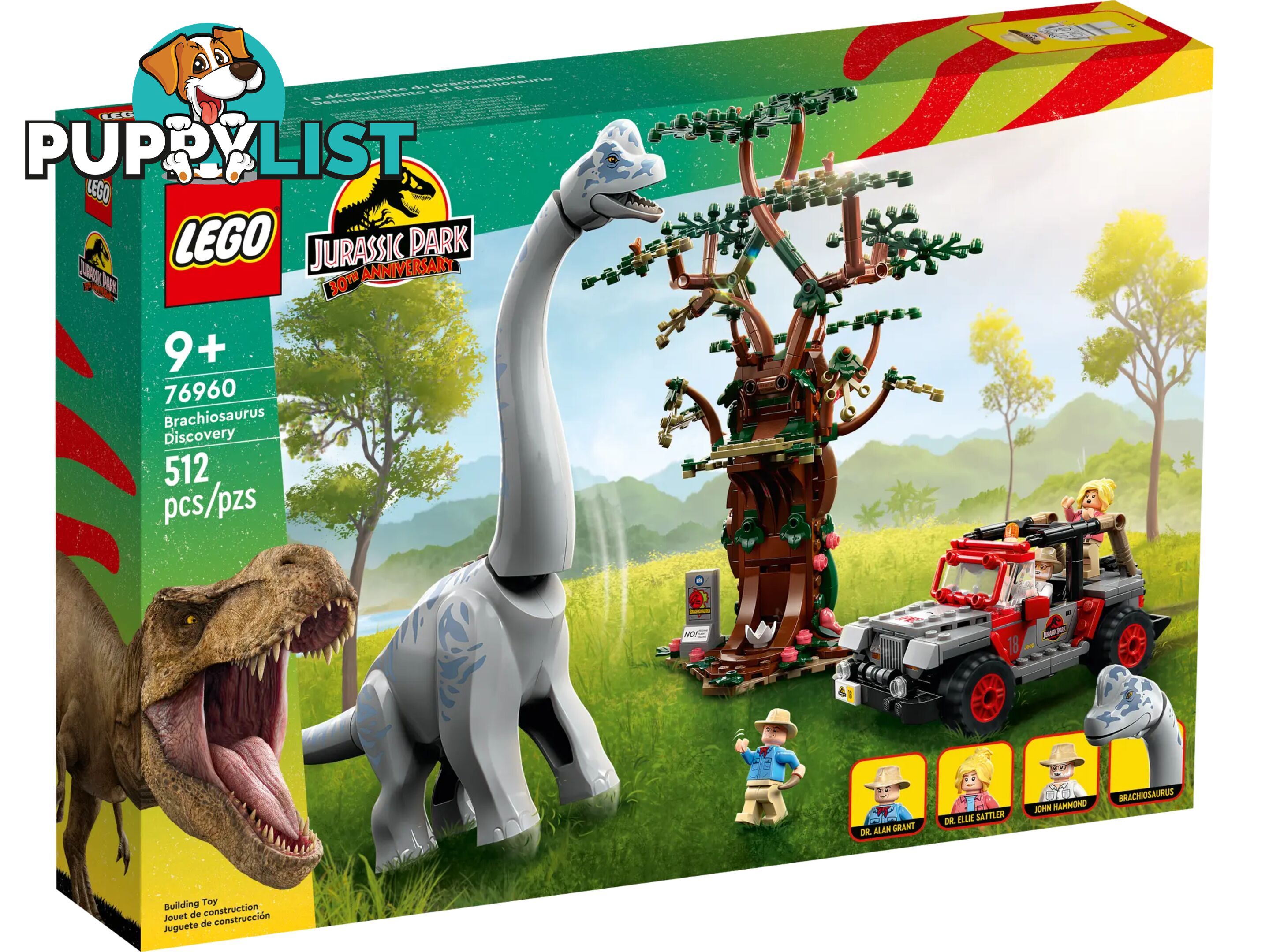 LEGO 76960 Brachiosaurus Discovery - Jurassic World - 5702017421957