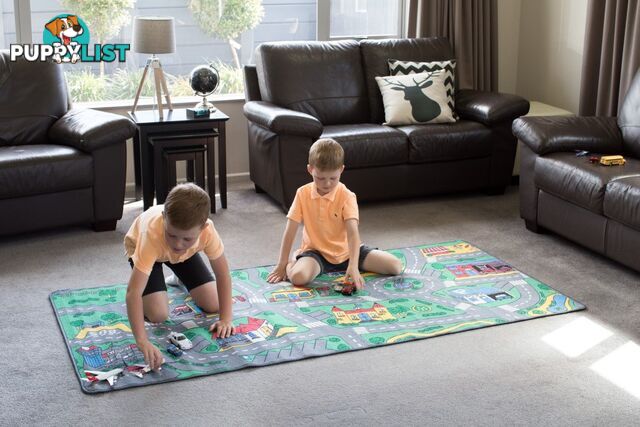 Playmat Big City 200cm X 100cm Asamsidistrib - 9420009005096