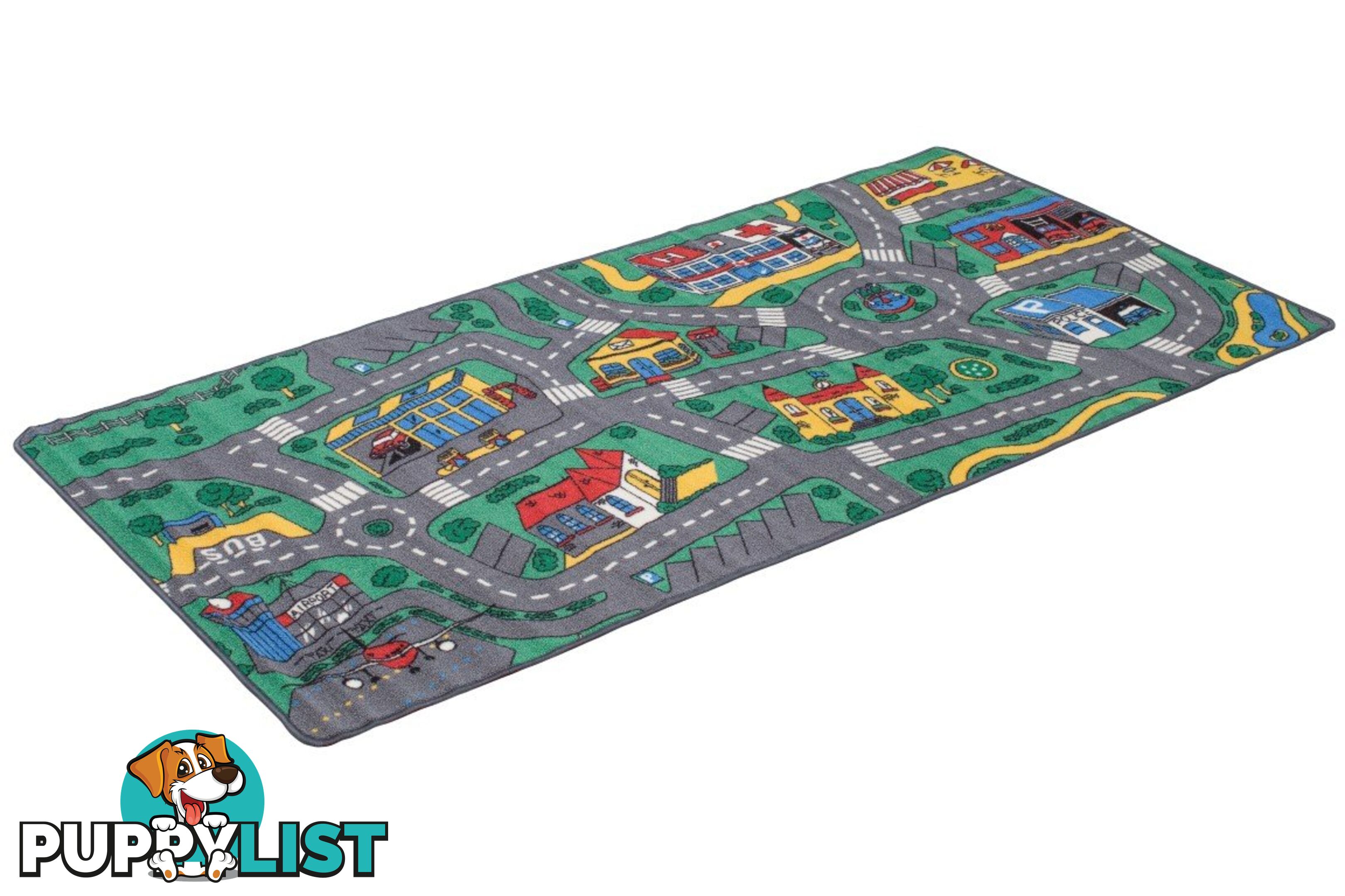 Playmat Big City 200cm X 100cm Asamsidistrib - 9420009005096