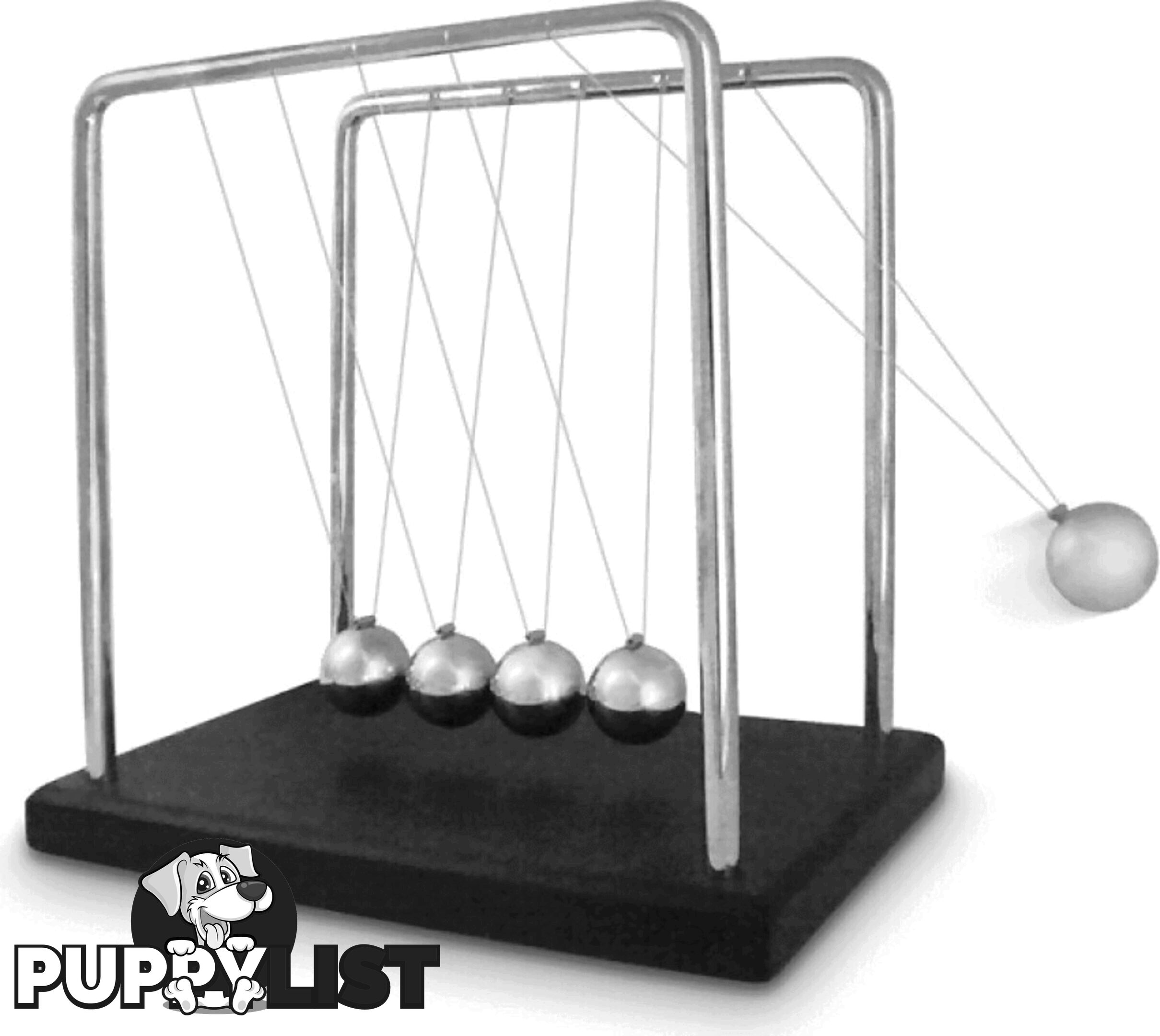 Landmark - Newtons Cradle Large - Aslanng390 - 9320383429535