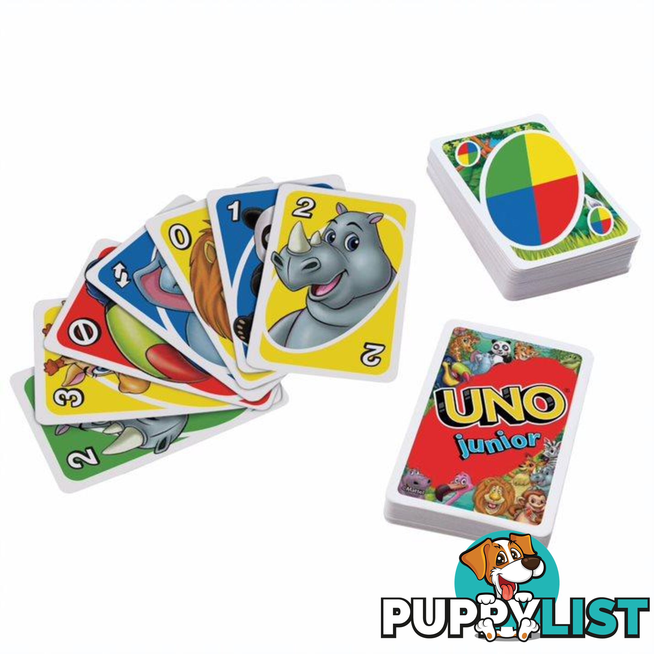 UNO Junior Refresh Card Matching Game For 3+ Magkf04 - 887961824728