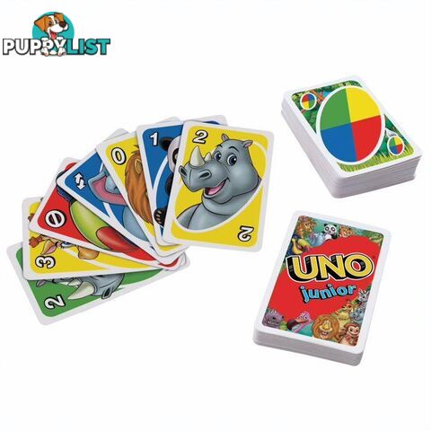 UNO Junior Refresh Card Matching Game For 3+ Magkf04 - 887961824728