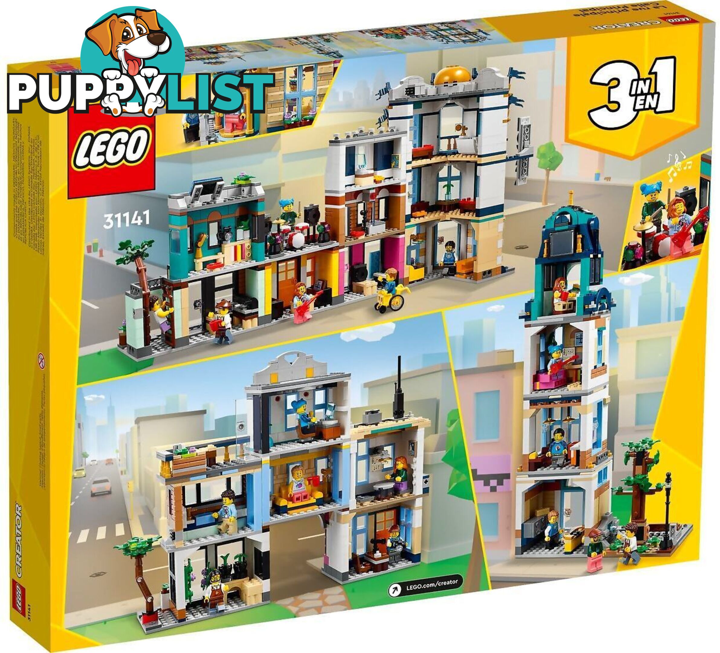 LEGO 31141 Main Street - LEGO Creator 3in1 - 5702017415949