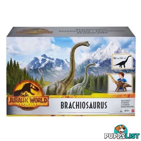 Jurassic World Dominion Dinosaur Toy Brachiosaurus 32 Inch Long Action Figure - Mahfk04 - 194735041657