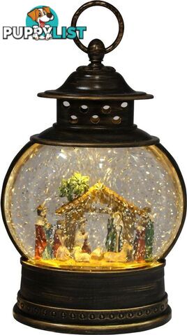 Cotton Candy - Xmas Lantern Round Nativity Scene - Ccxac301 - 9353468005003