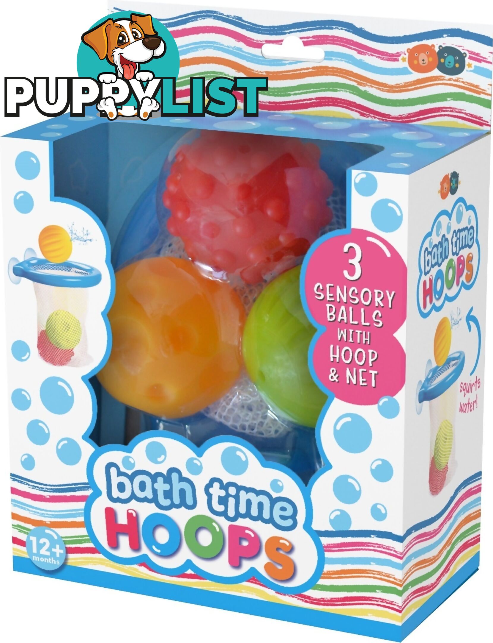 Buddy & Barney - Bath Time Hoops - Mh Bb171 - 712195455595