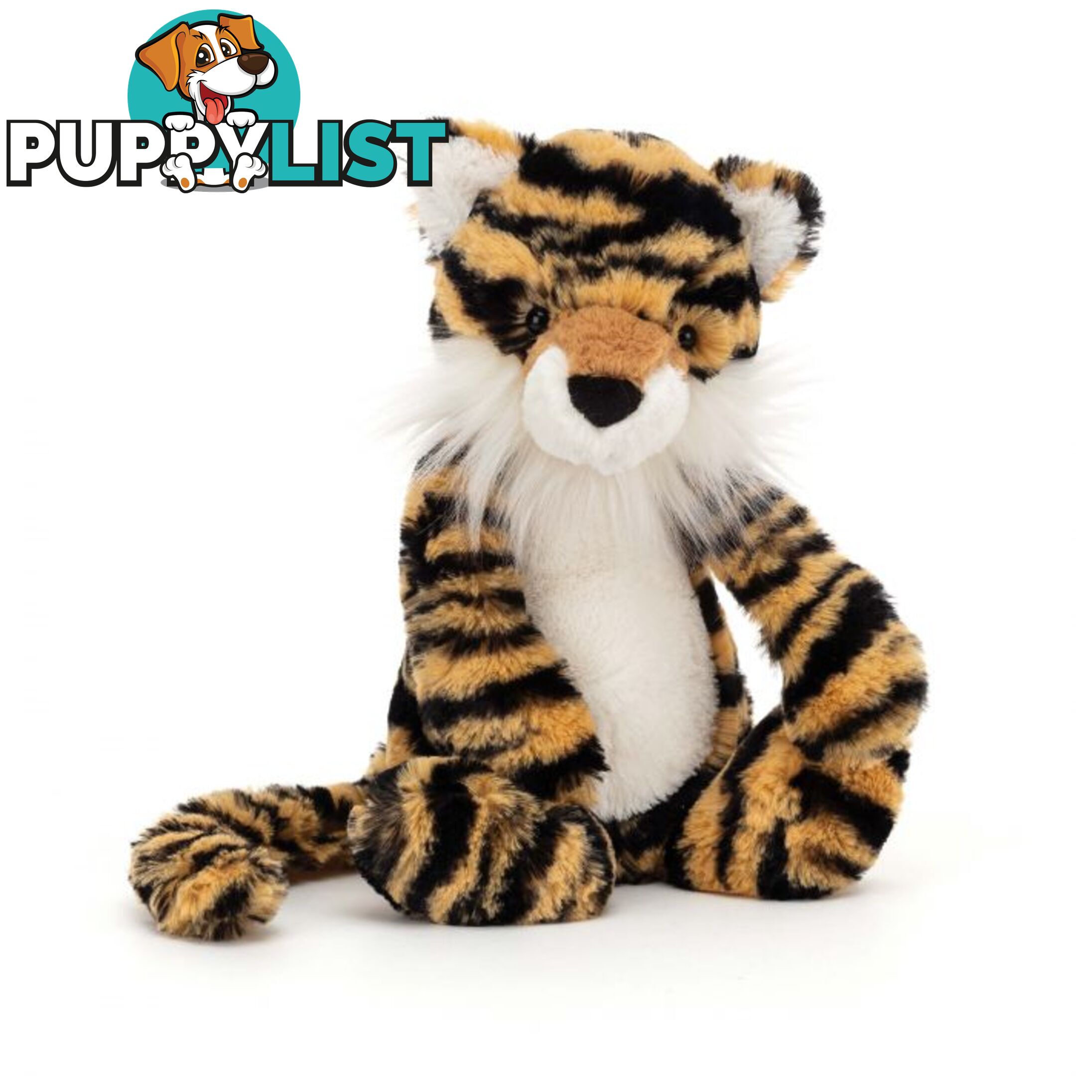 Jellycat Bashful Tiger Medium Orange 31x12x15cm   Bas3tig - 670983125894