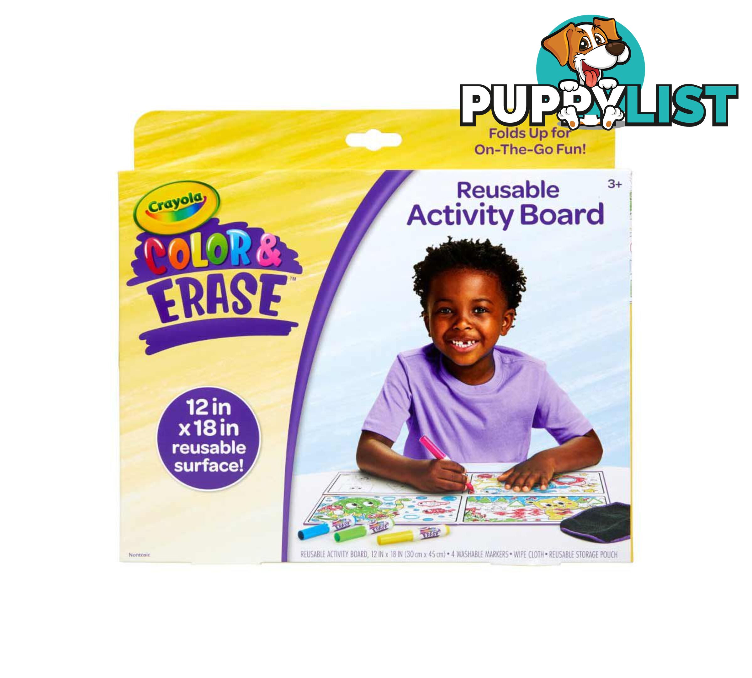 Crayola - Color & Erase Reusable Activity Board- Bs811493 - 71662114930