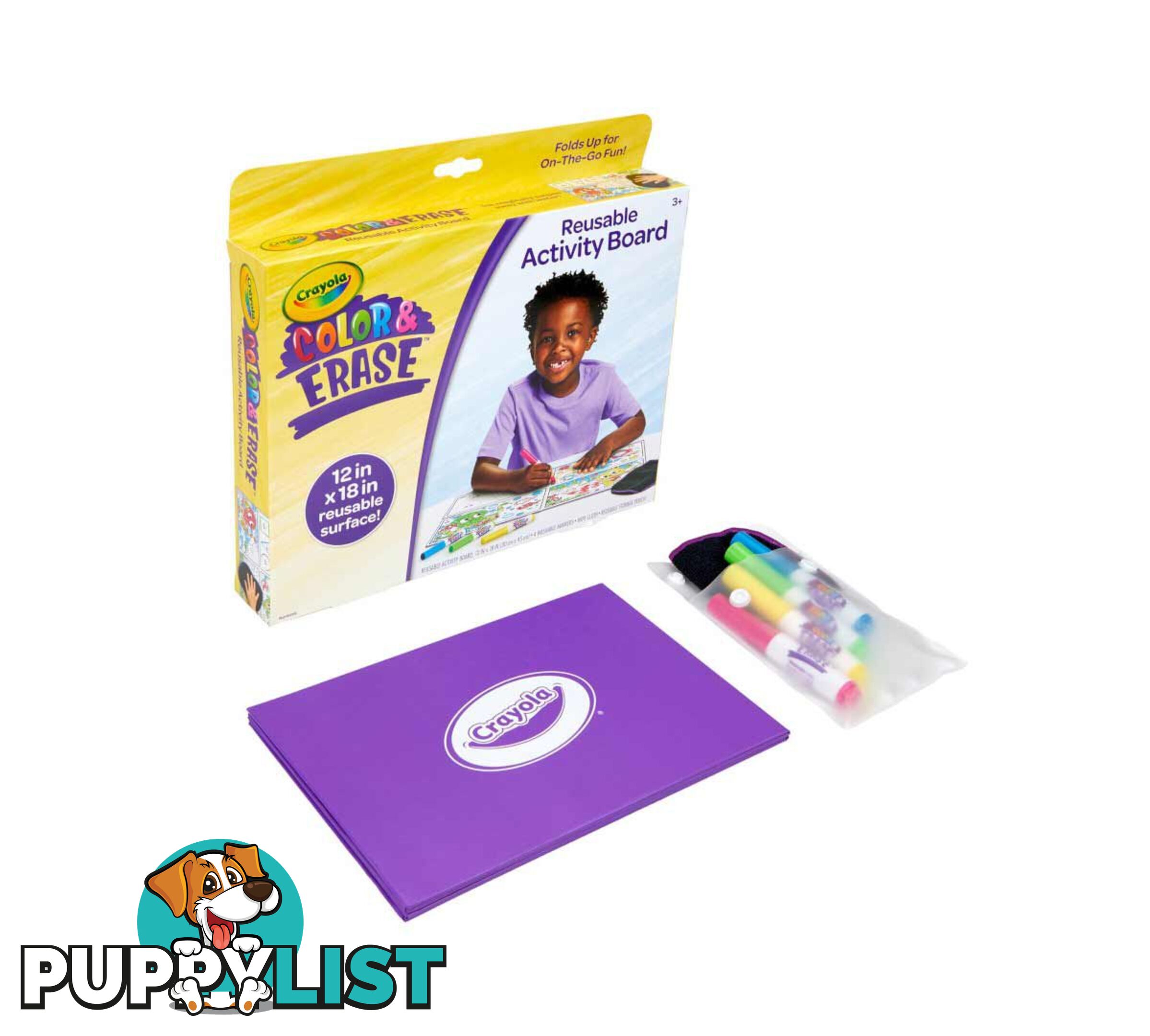 Crayola - Color & Erase Reusable Activity Board- Bs811493 - 71662114930