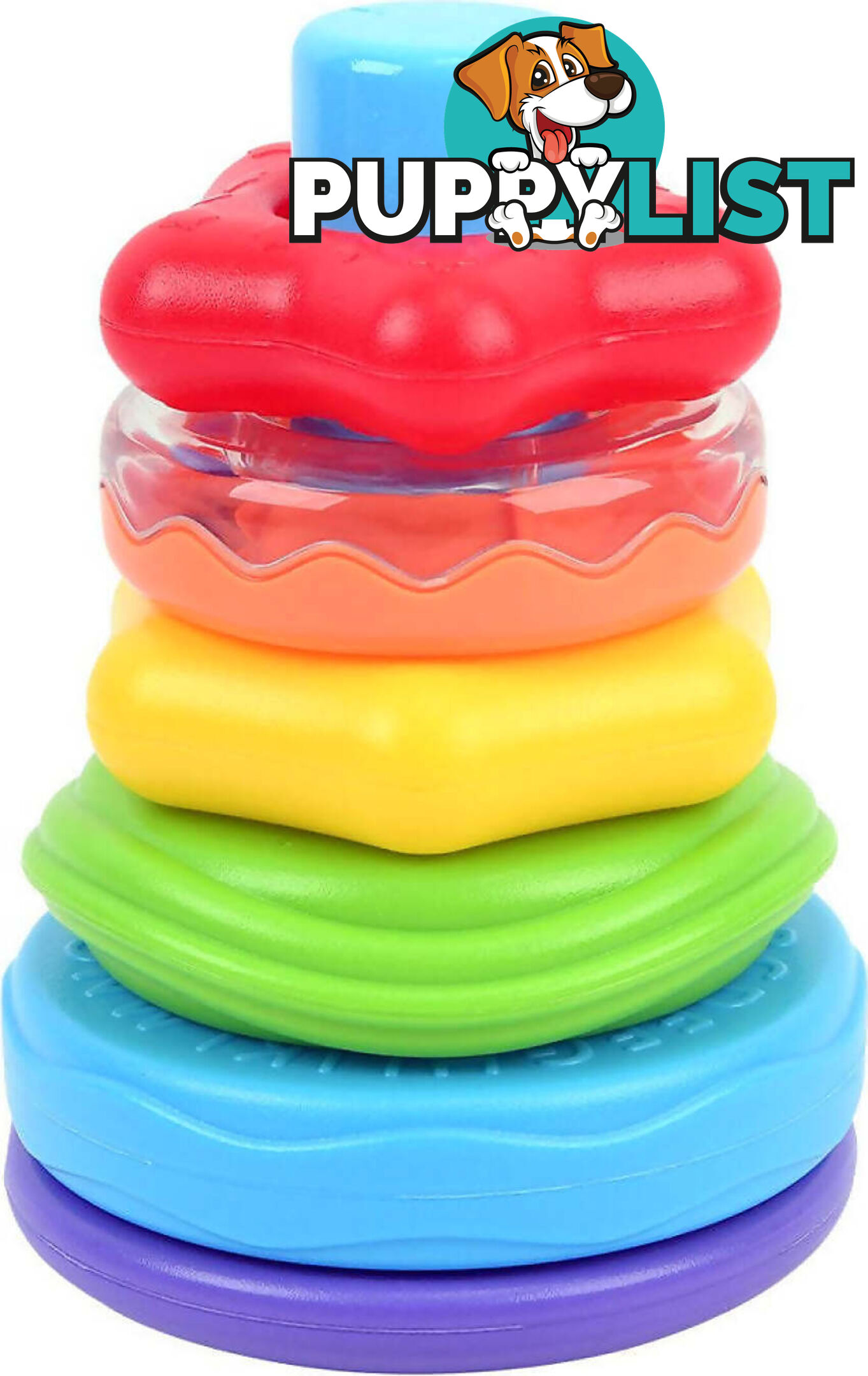 Playgo Toys Ent. Ltd. - Rocking Stacking Shapes - Art65458 - 4892401016782