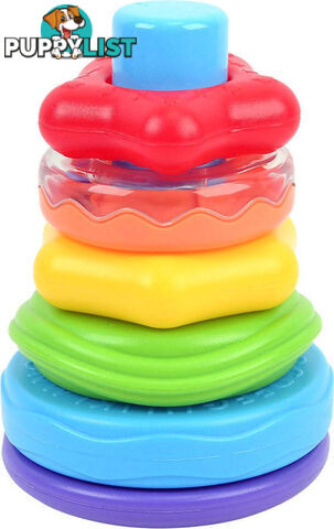 Playgo Toys Ent. Ltd. - Rocking Stacking Shapes - Art65458 - 4892401016782