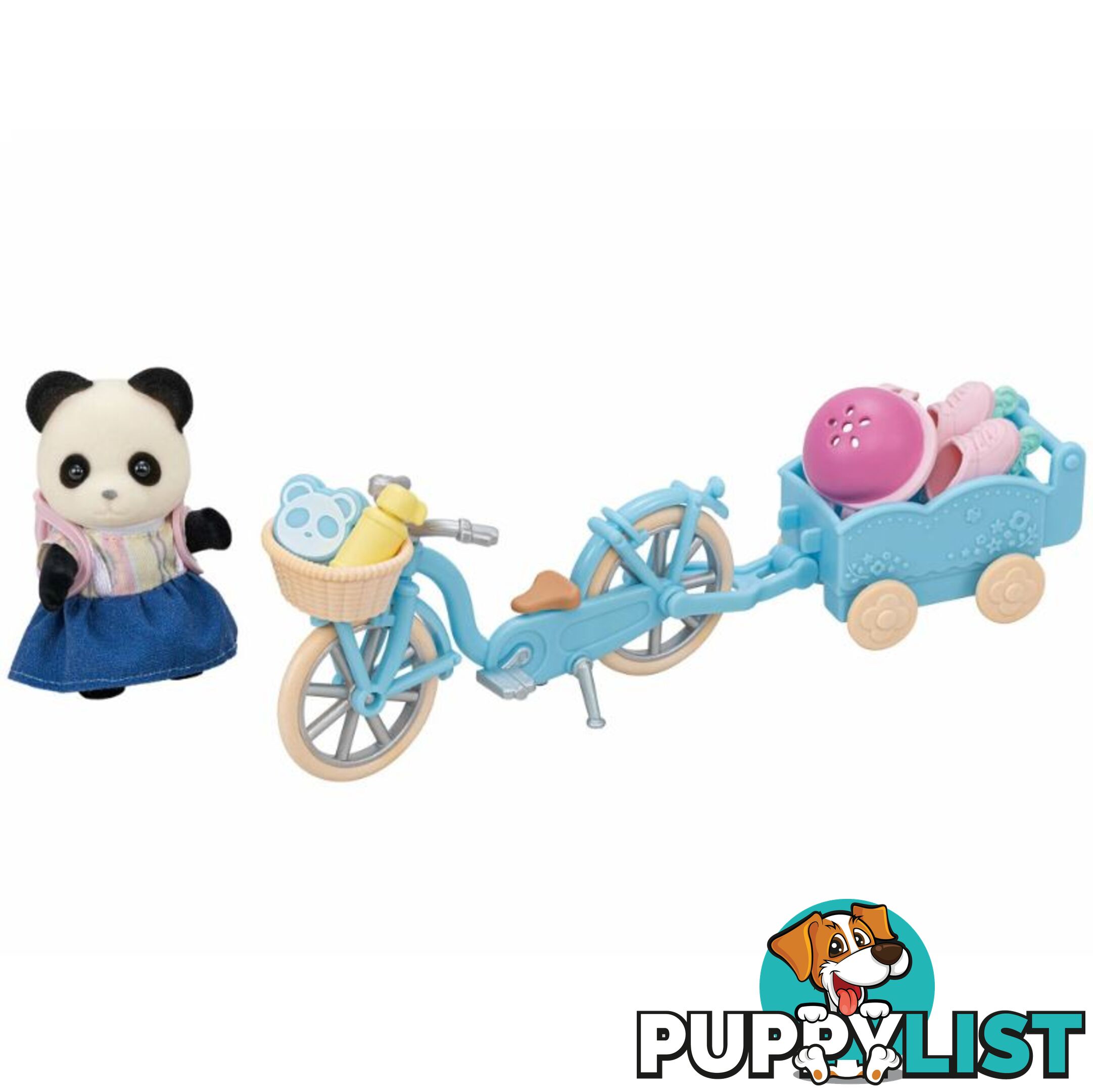 Sylvanian Families - Cycle & Skate Playset - Panda Girl - Mdsf5652 - 5054131056523