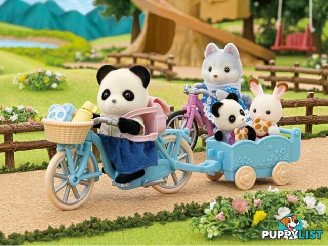 Sylvanian Families - Cycle & Skate Playset - Panda Girl - Mdsf5652 - 5054131056523