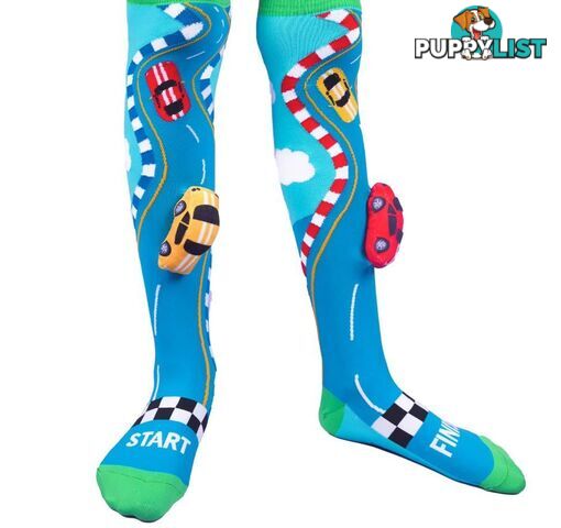 Madmia - Racing Cars Socks Kids & Adults Age 6y+ - Mumm186 - 9355645002201