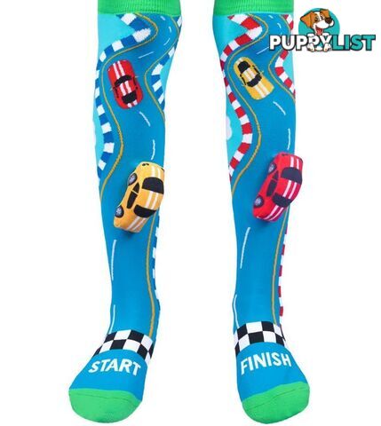 Madmia - Racing Cars Socks Kids & Adults Age 6y+ - Mumm186 - 9355645002201