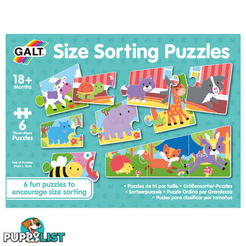 GALT - Size Sorting Puzzles - Mdgn5278 - 5011979591678