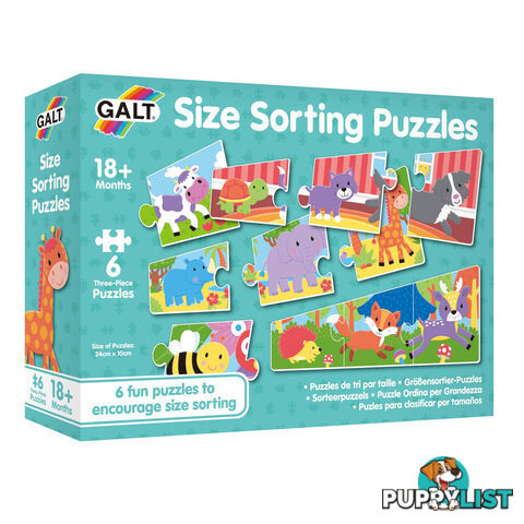 GALT - Size Sorting Puzzles - Mdgn5278 - 5011979591678