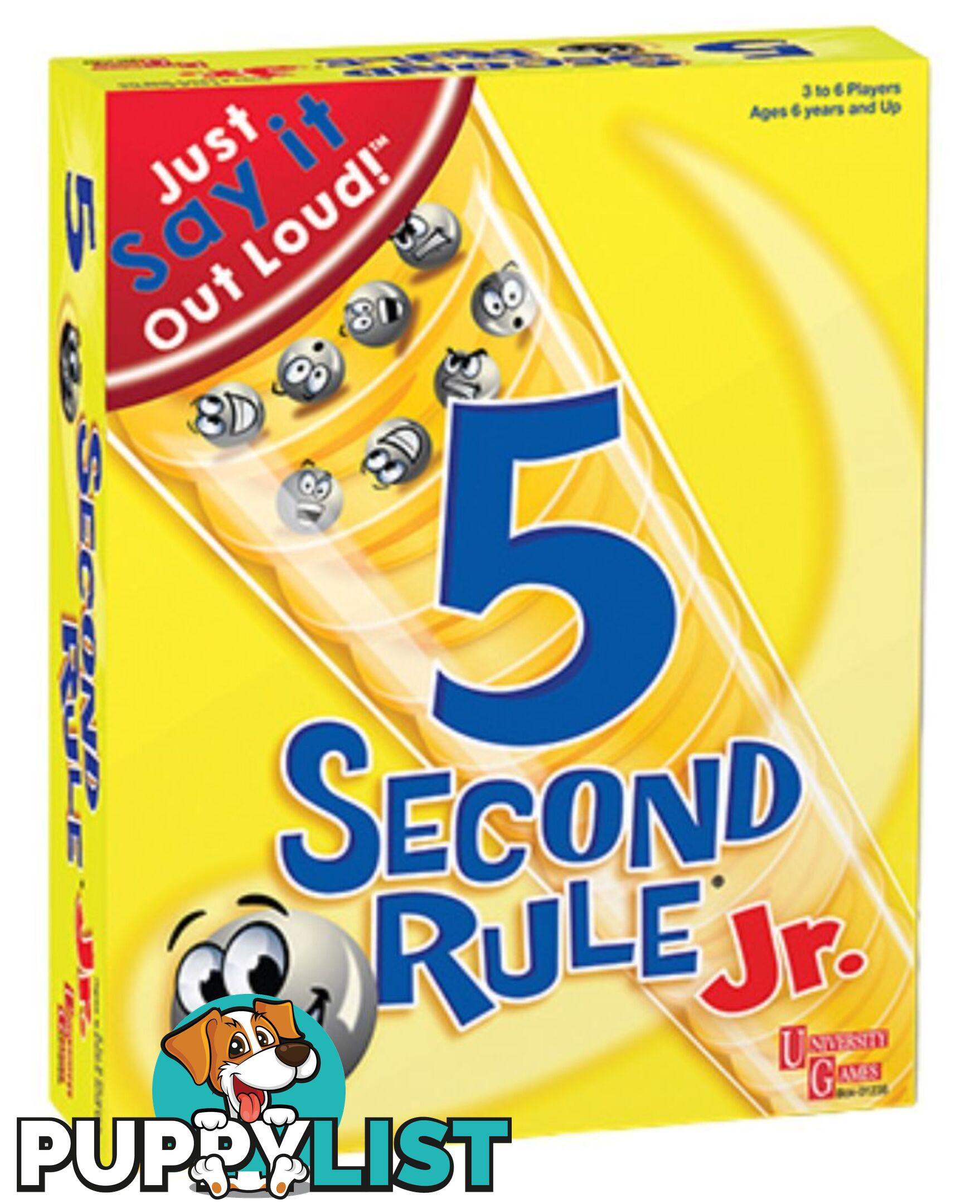 5 Second Rule Junior Party Game  - Iniversity Games - Ug01238 - 5056015000141