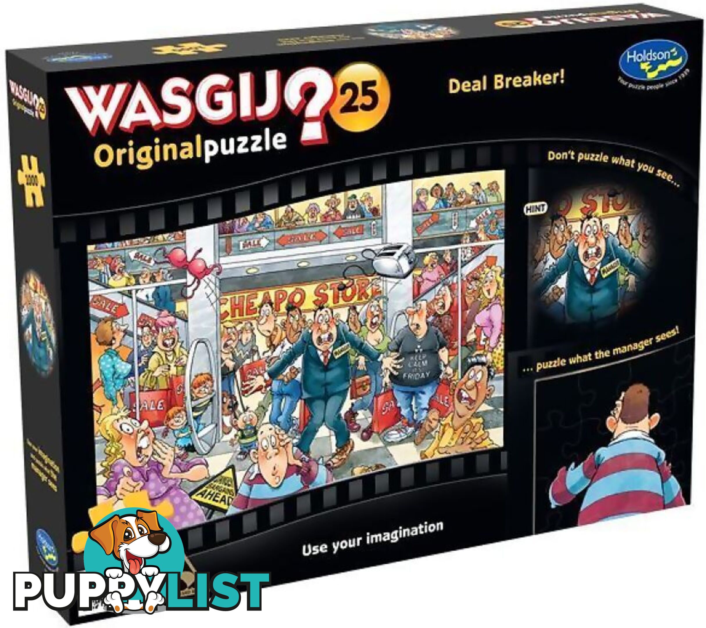 Wasgij - Original 25 - Deal Breaker Holdson Jigsaw Puzzle 1000 Piece - Jdhol770007 - 9414131770007