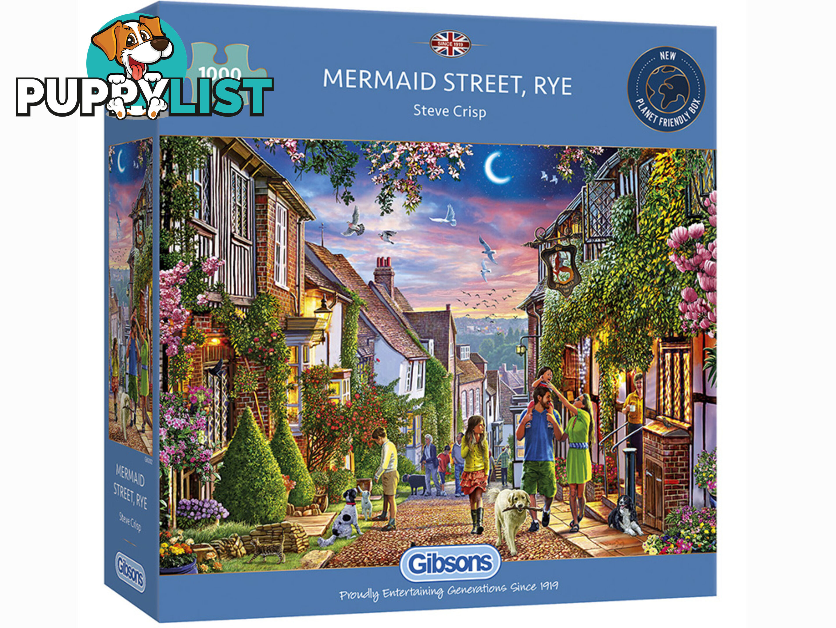 Gibsons - Mermaid Street Rye Jigsaw Puzzle 1000 Pieces - Jdgib062823 - 5012269062823