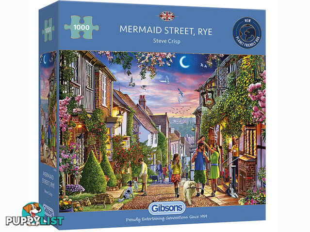 Gibsons - Mermaid Street Rye Jigsaw Puzzle 1000 Pieces - Jdgib062823 - 5012269062823