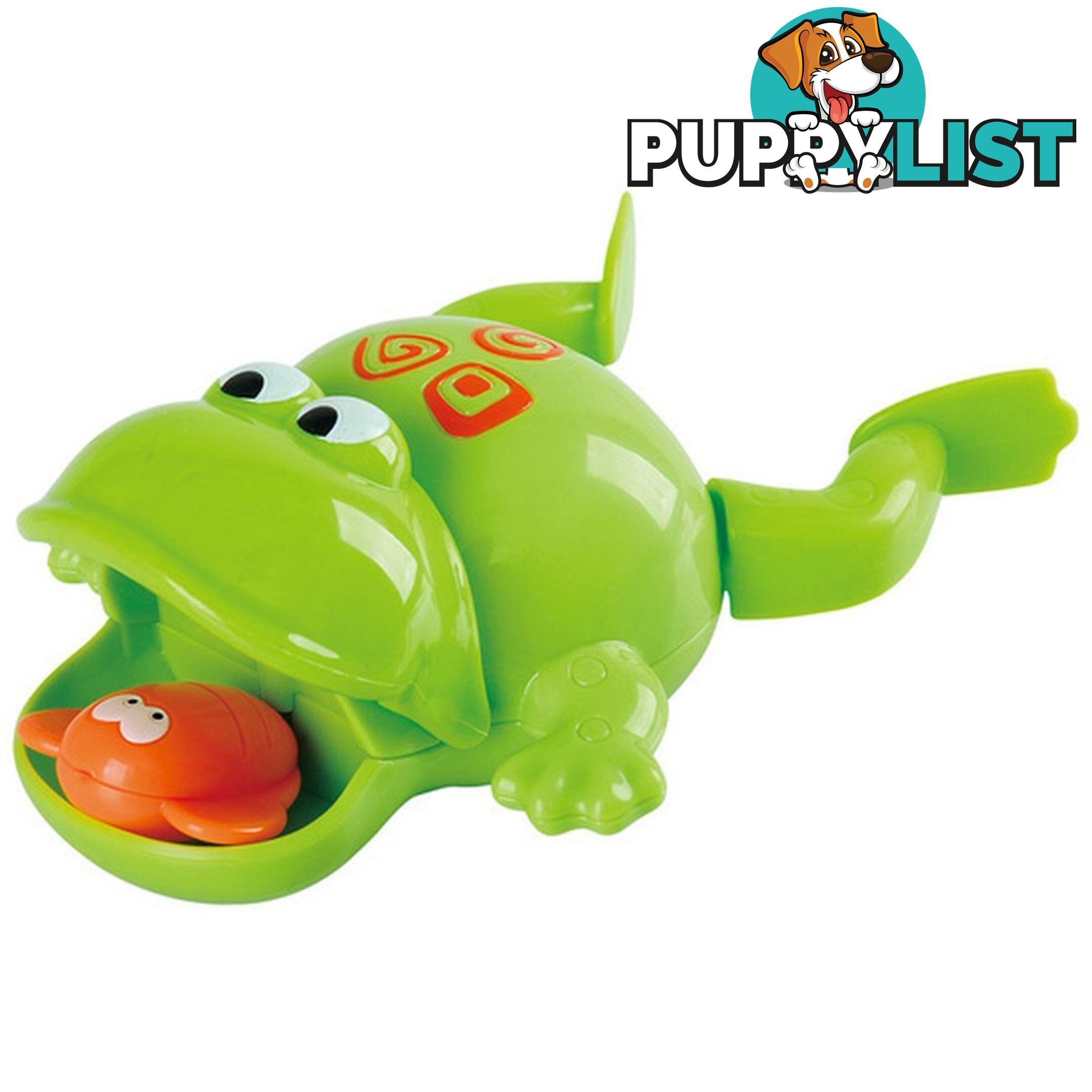 Swim And Catch Froggie Bath Toy Playgo Toys Ent. Ltd Art63998 - 4892401019042