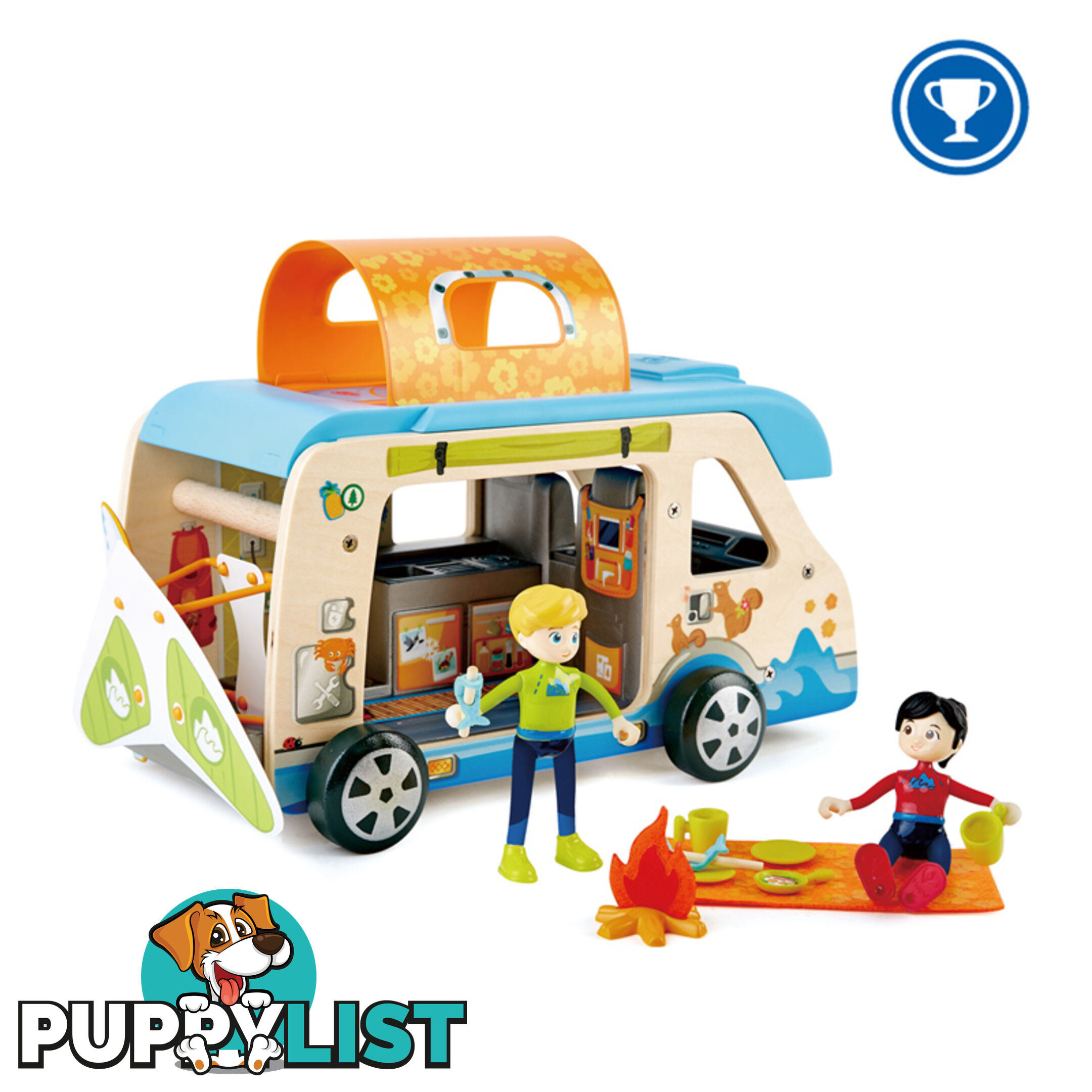 Hape -  Adventure Van - E3407 - 6943478029736